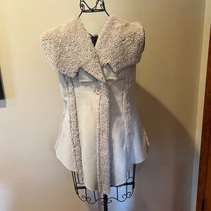 Dolce Cabo Faux Suede & Sherpa Vest